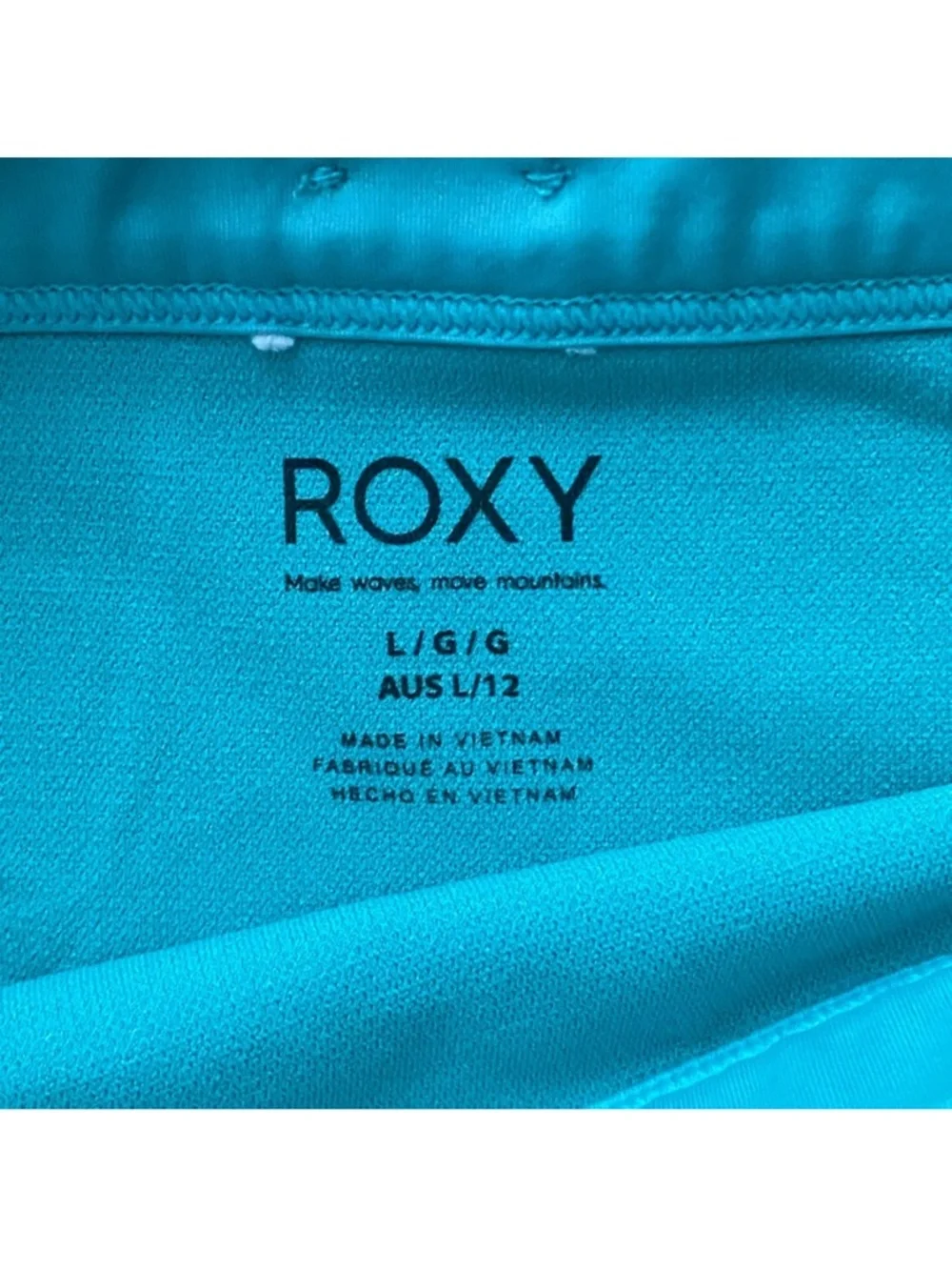 Roxy Turquoise Bikini set - Picture 3 of 5